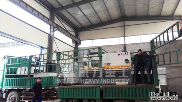 400噸三梁四柱油壓機、剪板機發貨圖