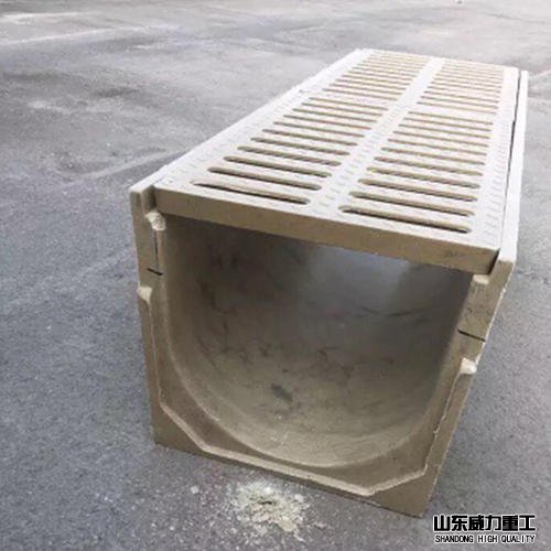 一次成型的U型線(xiàn)性排水溝+蓋板
