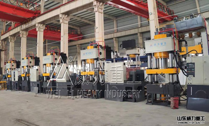 5臺500噸汽車配件油壓機(jī)